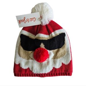 New Cat & Jack Kid's Santa Claus Beanie Size One Size